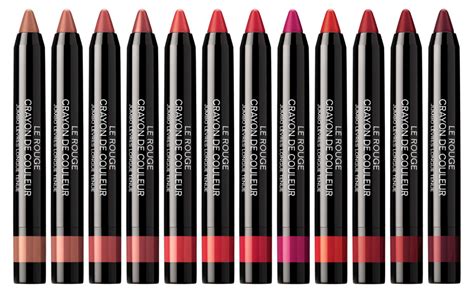 Chanel Le Rouge Crayon de Couleur • Lipstick Swatches